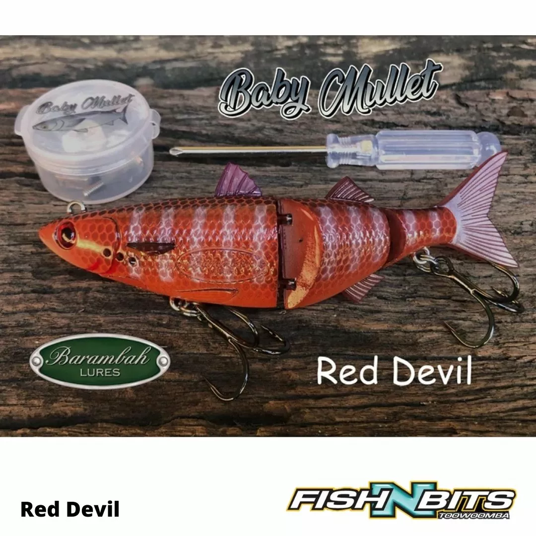 Barambah Lures Barambah - Baby Mullet 120 7 Barambah Lures Barambah - Baby Mullet 120 - Image 7